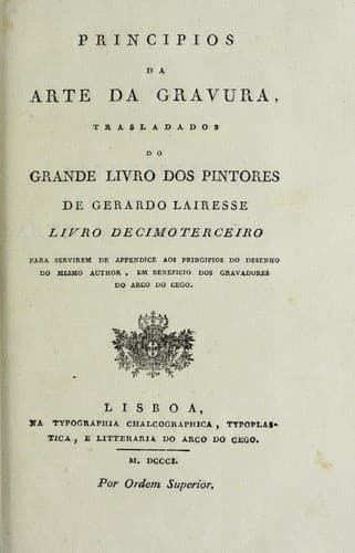 Principios do desenho tirados do grande livro dos pintores, ou, Da arte da pintura