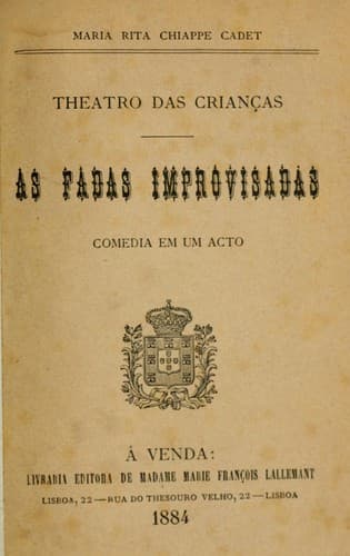 As fadas improvisadas: comedia em um acto