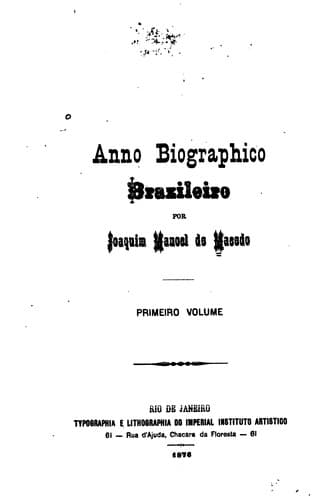 Anno biographico brazileiro