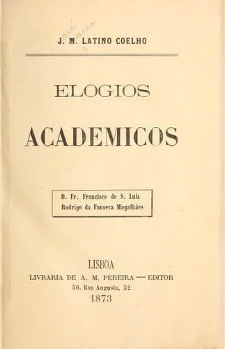 Elogios academicos ...