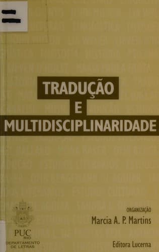 Tradução e multidisciplinaridade