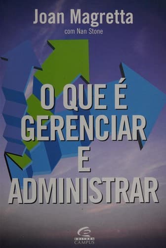 O que é gerenciar e administrar