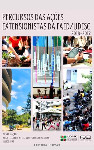 Percursos das ações extensionistas da FAED/UNESC