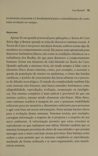 Caos e complexidade: a evolução do pensamento econômico