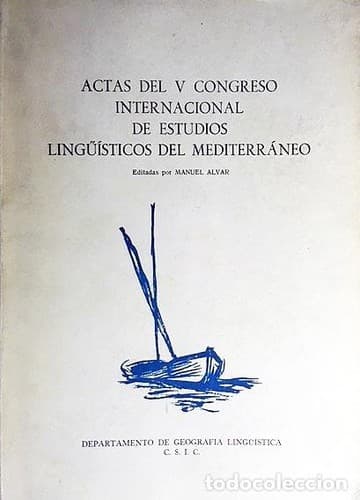 Actas del V Congreso Internacional de Estudios Lingüísticos del Mediterráneo