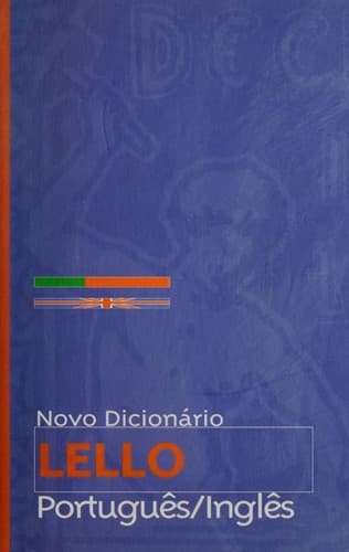Novo dicionário Lello portugueês-inges