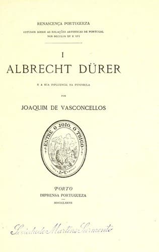 Albrecht Dürer: e a sua influencia na peninsula
