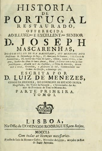 História de Portugal restaurado: ...