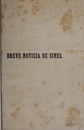 Breve noticia de Sines, patria de Vasco de Gama
