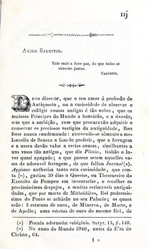 Carta dirigida a Salustio, amador de antiguidades