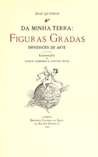 Da minha terra: figuras gradas, impressões de arte