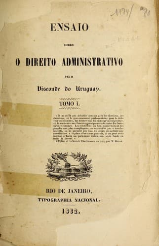 Ensaio sobre o direito administrativo