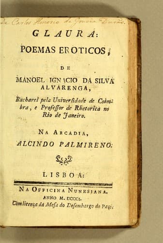 Glaura: poemas eroticos