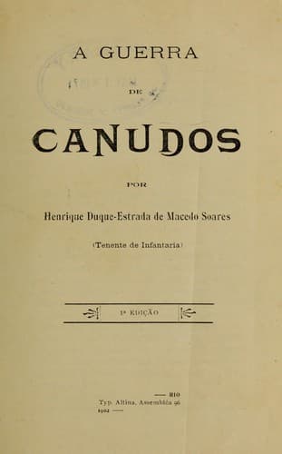 Guerra de Canudos.