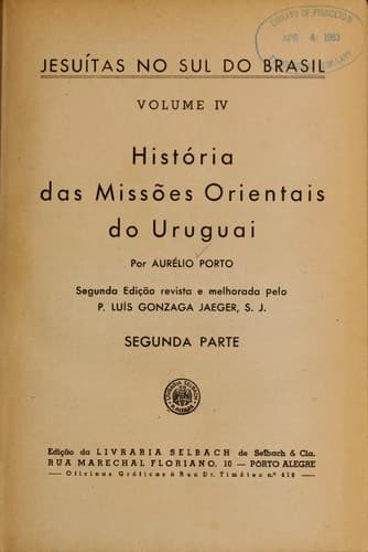 História das missões orientais do Uruguai