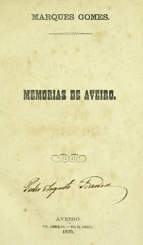 Memorias de Aveiro