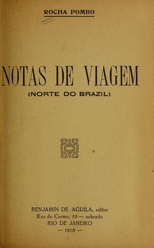 Notas de viagem (norte do Brazil)