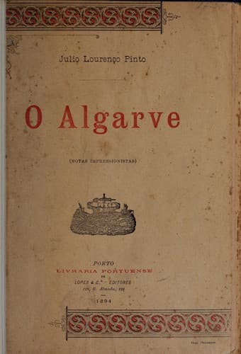 O Algarve (notas impressionistas)