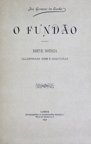 O Fundão: breve noticia