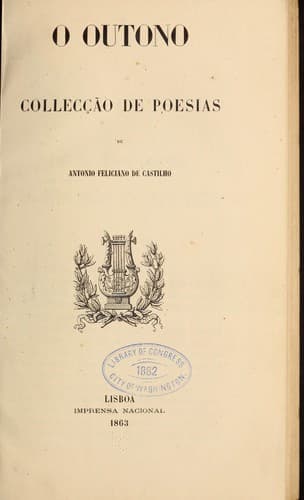 O outono-colleca̧o de poesias