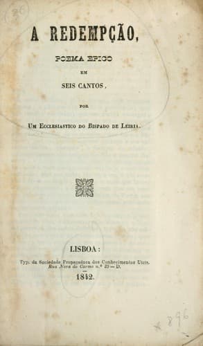 A redempção: poema epico em seis cantos