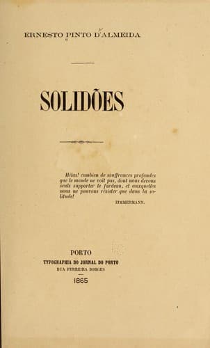 Solidões ...