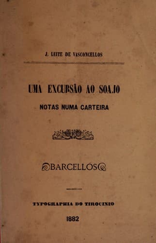 Uma excursão ao Soajo: notas numa carteira