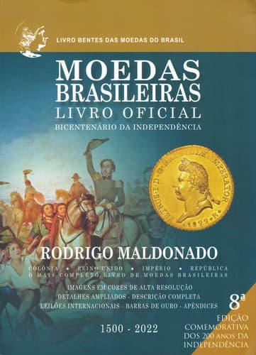 Moedas brasileiras - Livro oficial: Livro Bentes das Moedas do Brasil