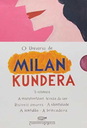Caixa o Universo de Milan Kundera - 5 Títulos