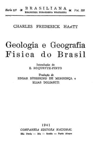 Geologia e geografia fisica do Brasil