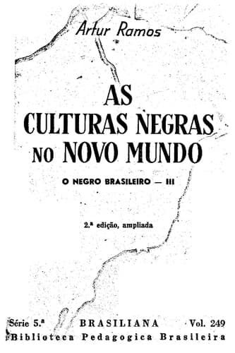 As culturas negras no novo mundo