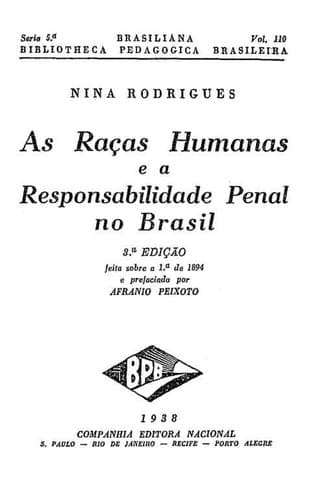 As raças humanas e a responsabilidade no Brasil