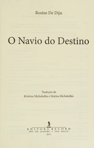 O navio do destino