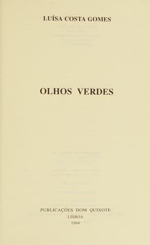 Olhos verdes