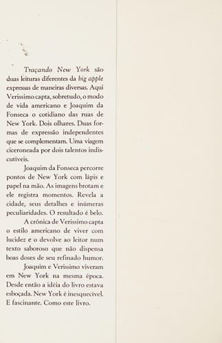 Traçando New York