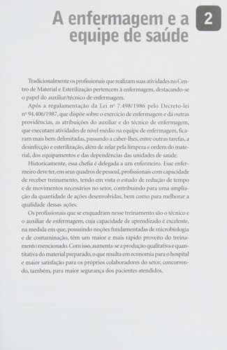 Enfermagem em centro de material e esterilização