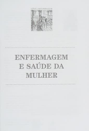 Enfermagem e saúde da mulher