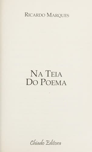 Na teia do poema