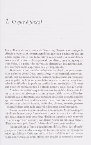 O poder do fluxo: formas práticas de transformar sua vida com coincidências significativas
