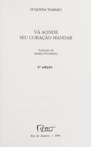 VA ONDE SEU CORACAO MANDAR