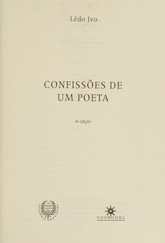 Confissões de um Poeta