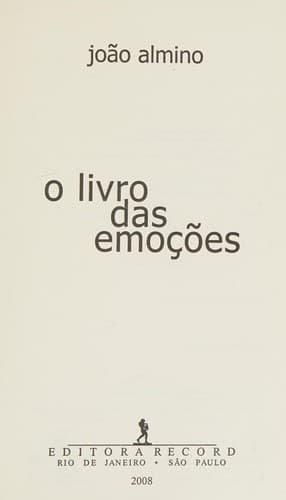 O livro das emoções