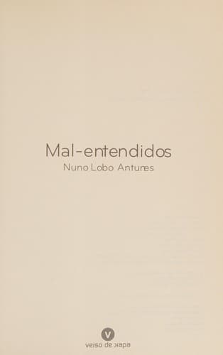 Mal-entendidos