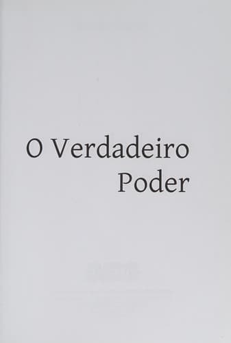 O verdadeiro poder