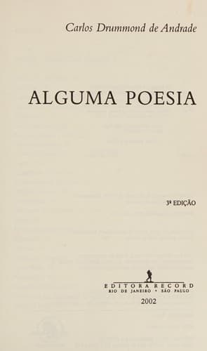 Alguma Poesia