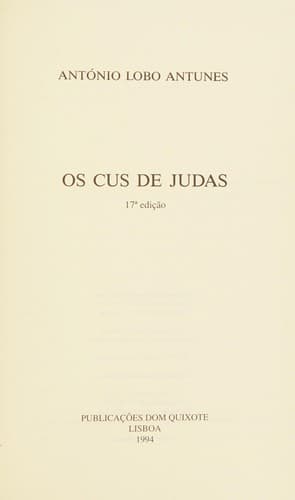 Os cus de Judas