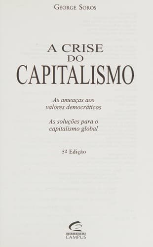 Crise do Capitalismo, A