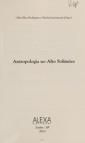Antropologia no Alto Solimões