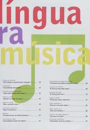 Nossa Língua em Letra e Música