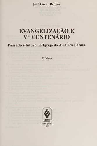 Evangelização e Vo. Centenário: passado e futuro na Igreja da América Latina